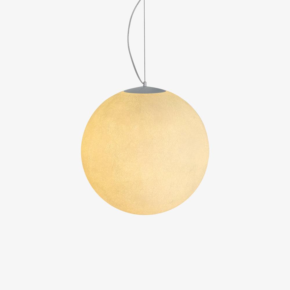 MondMagie – Hängeleuchte im schimmernden Vollmond-Design