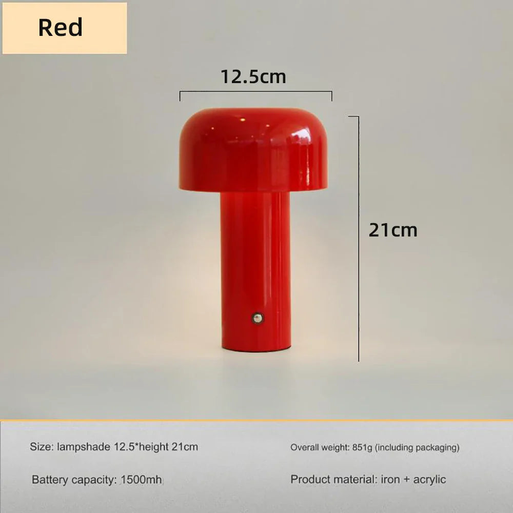 Nordic Mushroom Touch Tischlampe