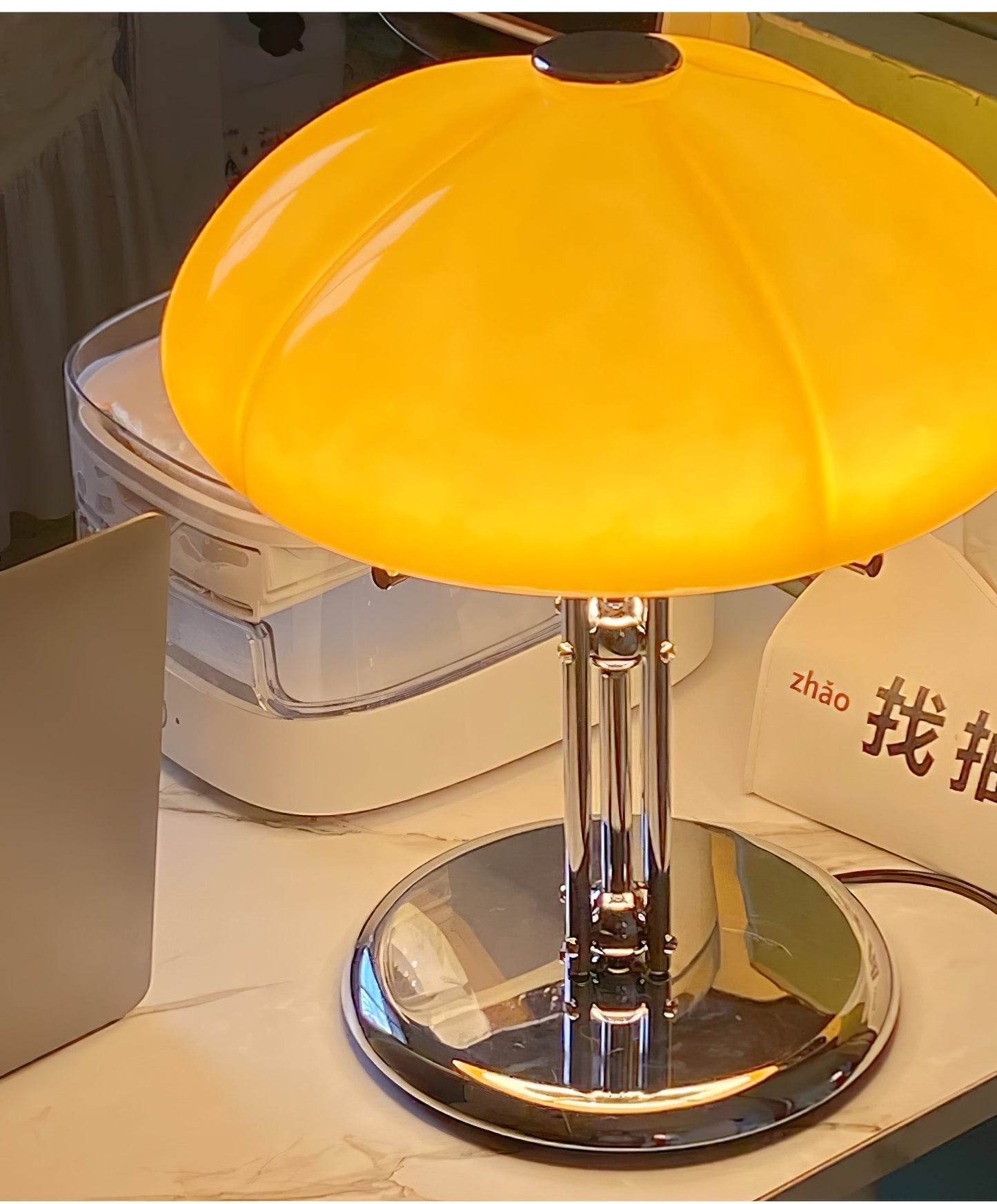 MushHaus – Pilzförmige Bauhaus-Tischlampe im stilvollen Design