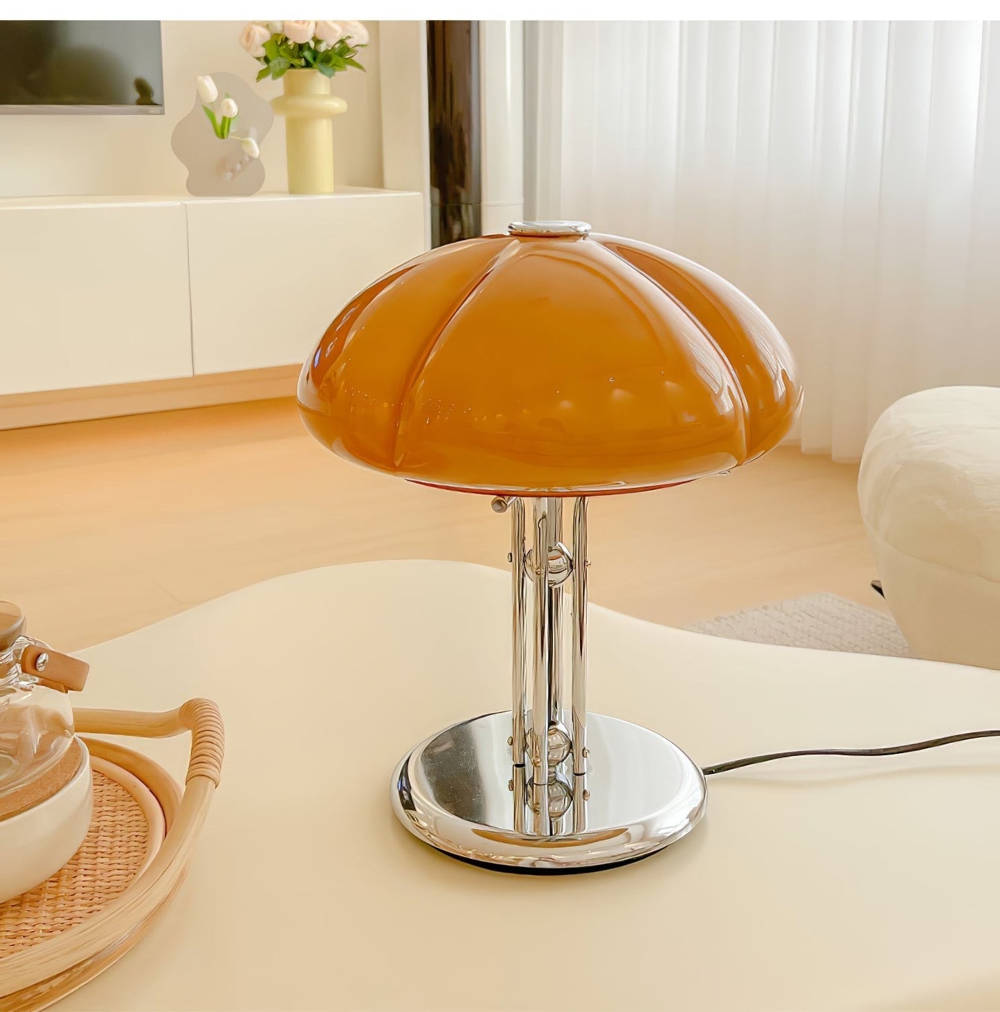 MushHaus – Pilzförmige Bauhaus-Tischlampe im stilvollen Design