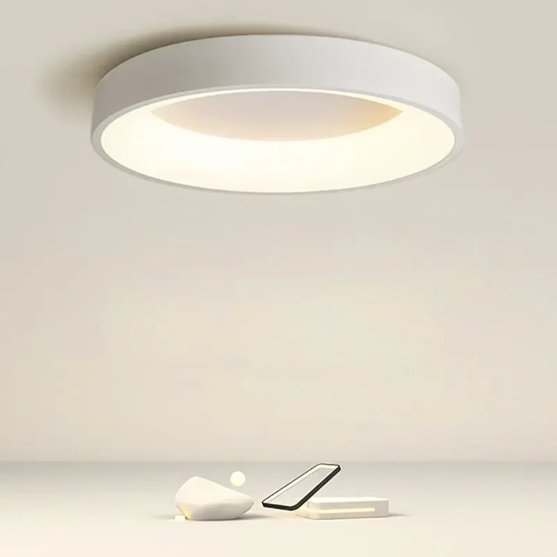 Skandinavischer Kreis – Stilvolle Minimal-Deckenlampe