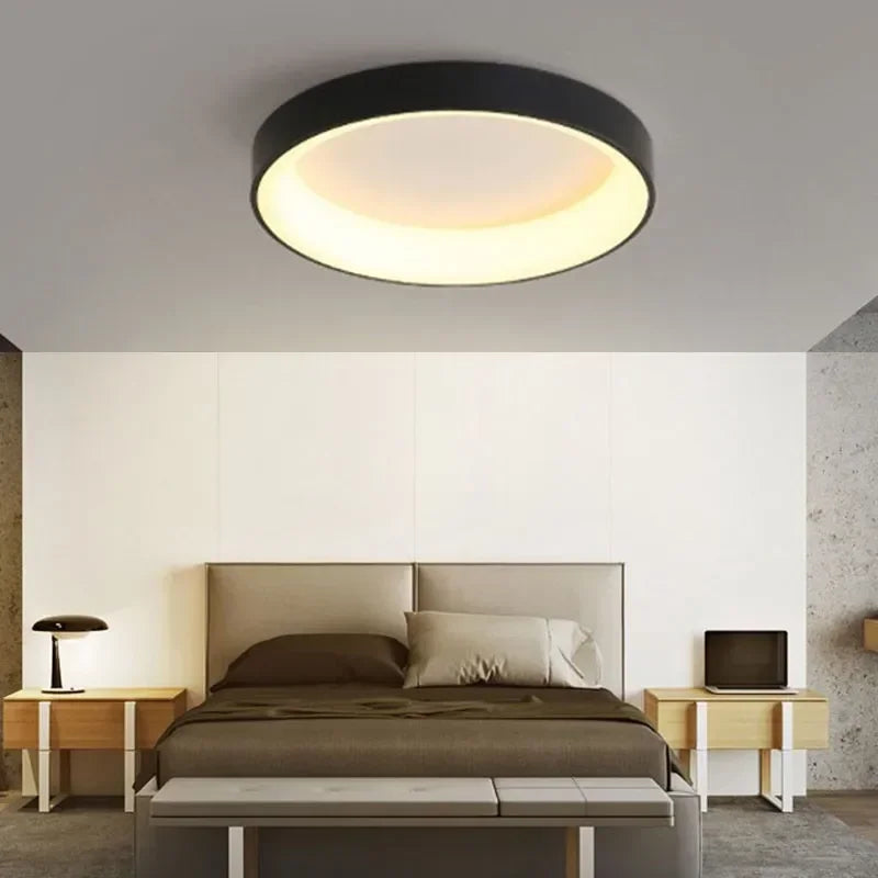 Skandinavischer Kreis – Stilvolle Minimal-Deckenlampe