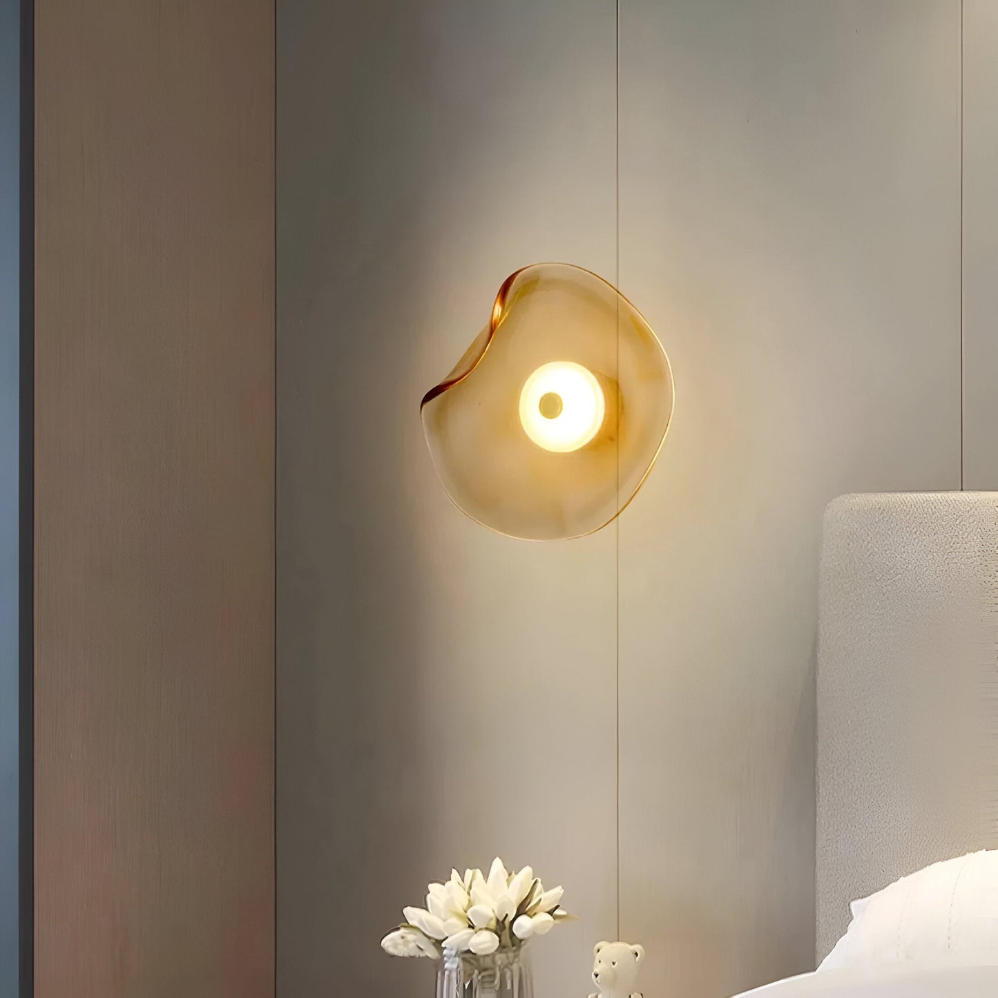 Yuki – Elegante kleine Wandlampe