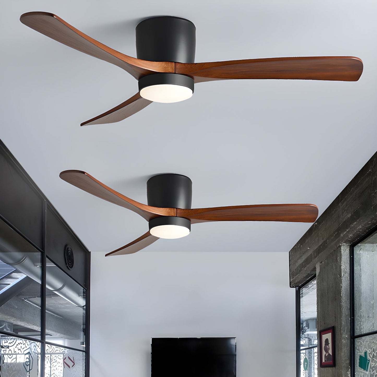Silja – Nordische Deckenventilator-Lampe