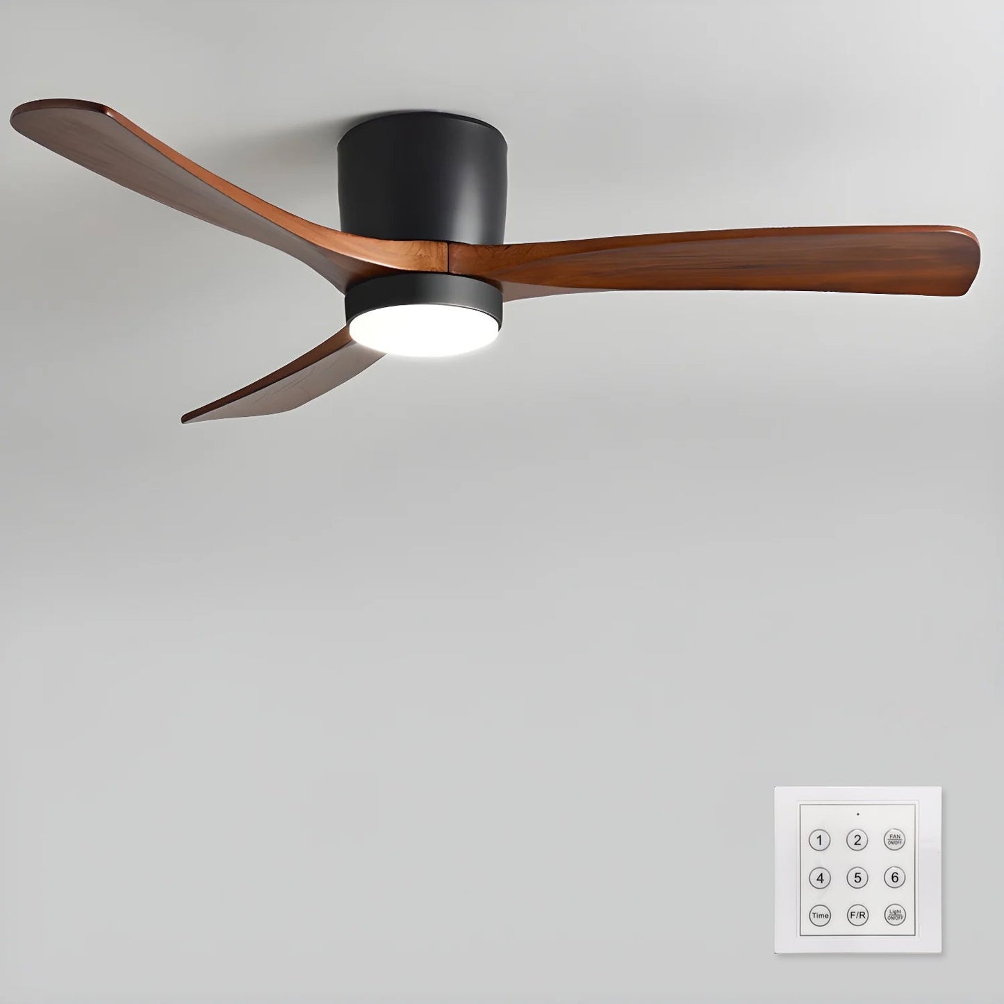 Silja – Nordische Deckenventilator-Lampe
