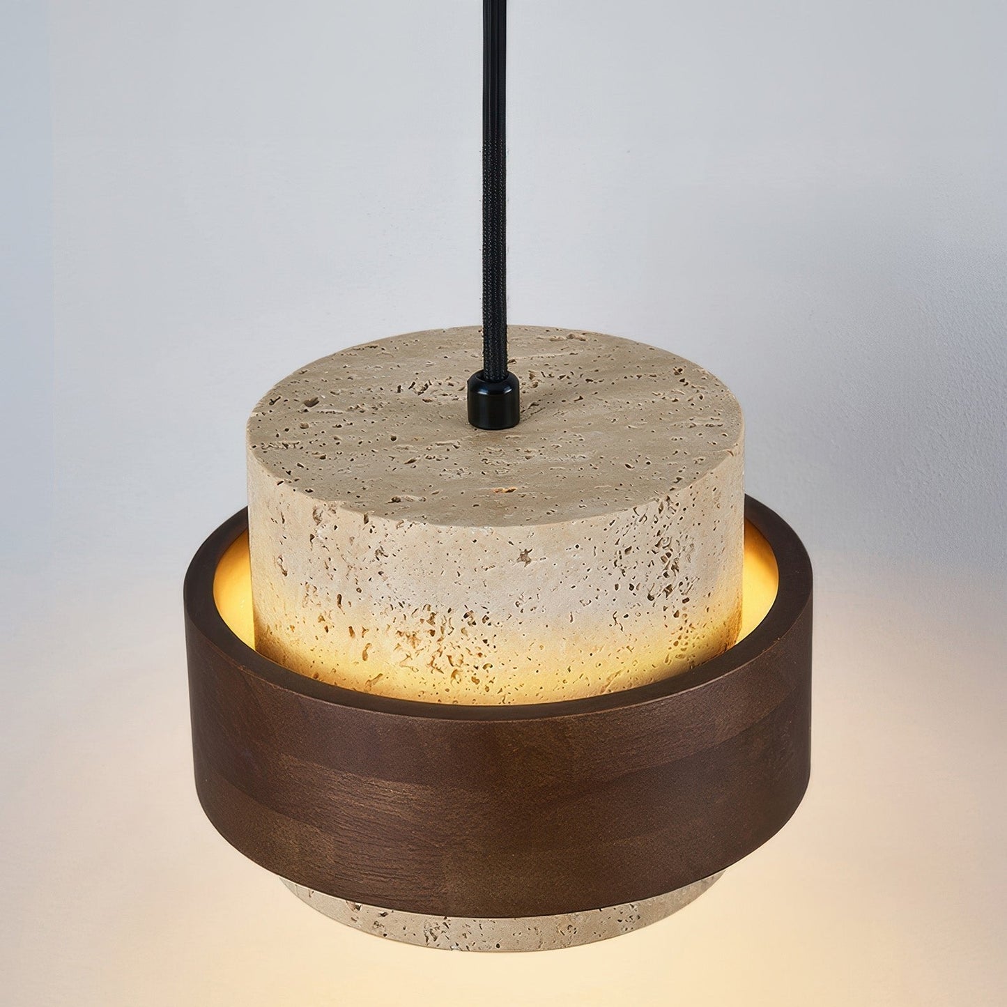 Nakoa – Wabi-Sabi Hängelampe mit Retro-Steinen