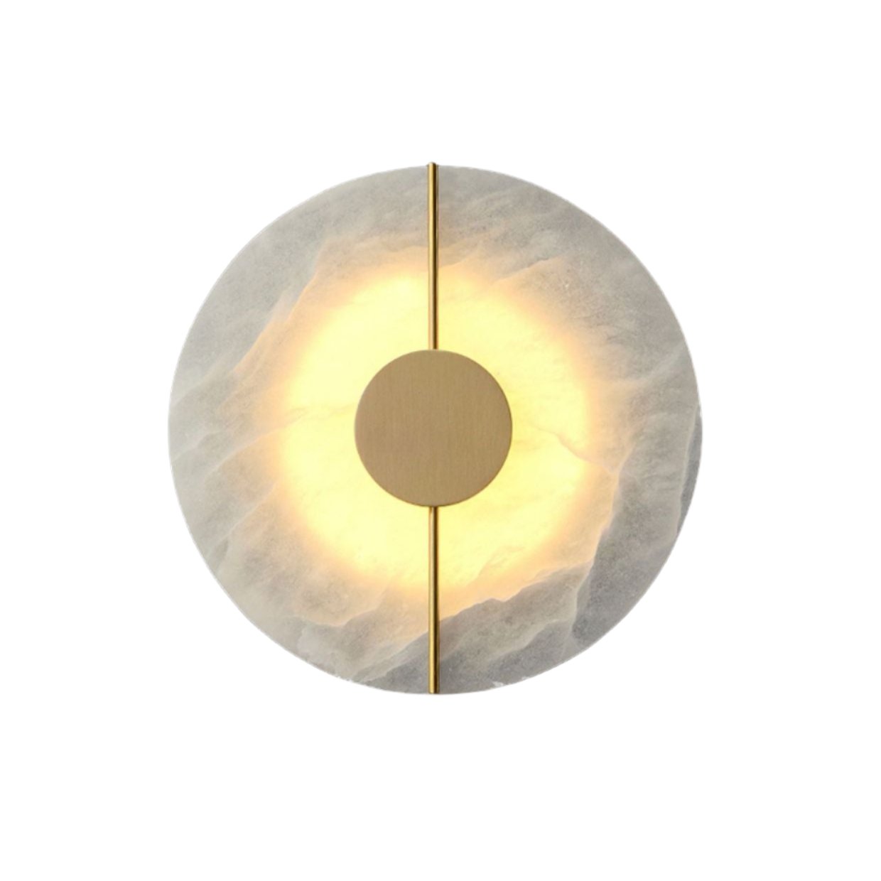 Kylie – Schlichte Marmor-Wandleuchte