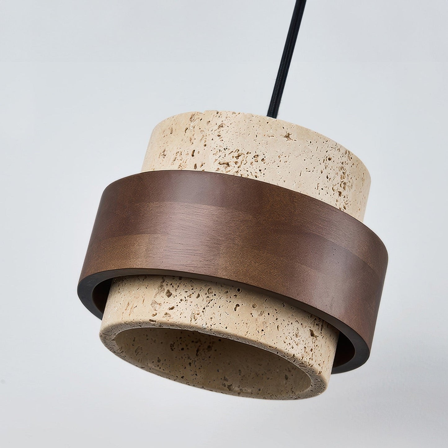 Nakoa – Wabi-Sabi Hängelampe mit Retro-Steinen