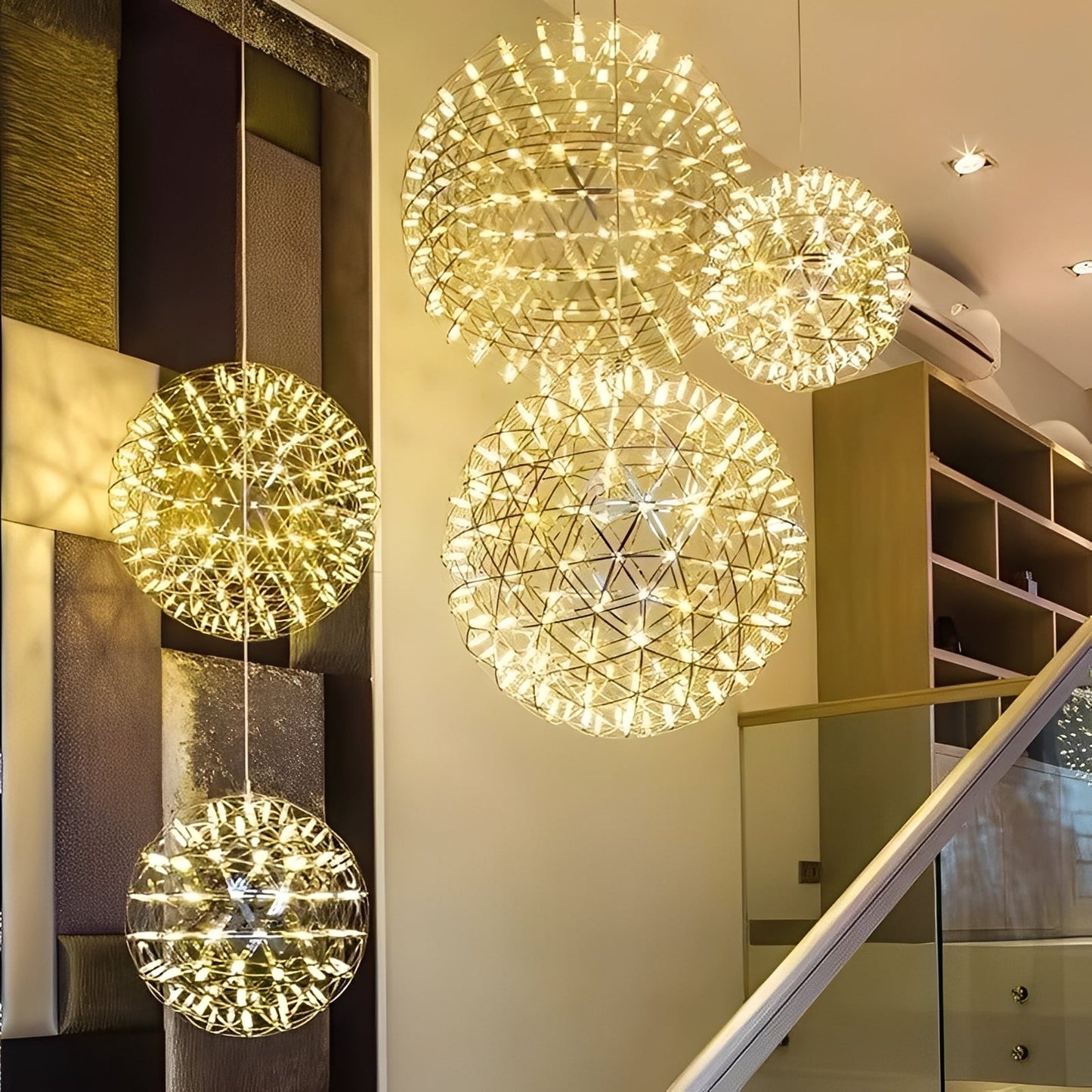 Cassian – Kreativer LED-Kugel-Leuchter