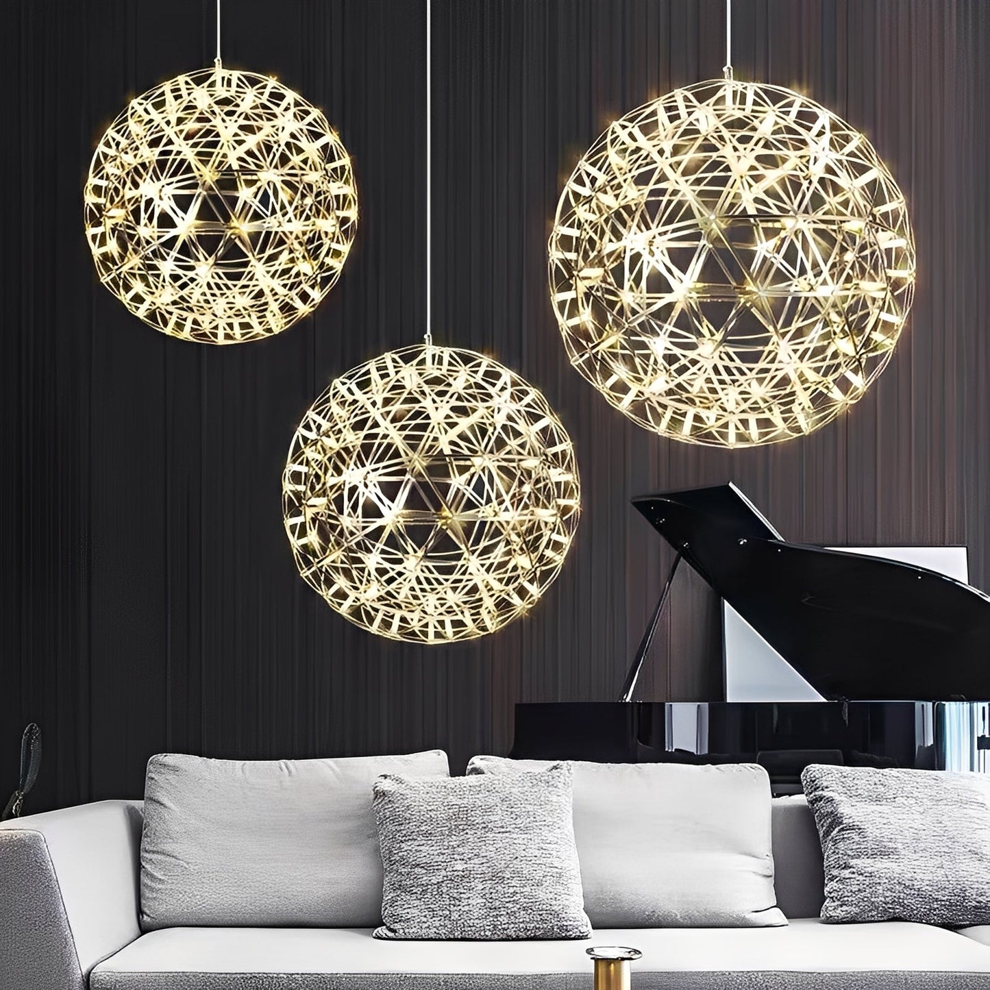 Cassian – Kreativer LED-Kugel-Leuchter