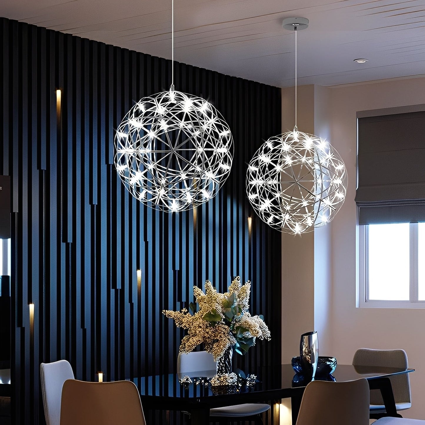 Cassian – Kreativer LED-Kugel-Leuchter