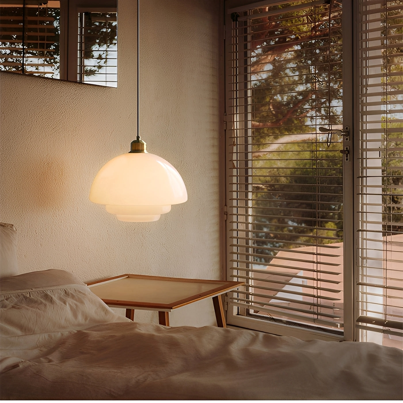 Lucine – Schlichter Kronleuchter aus Glas
