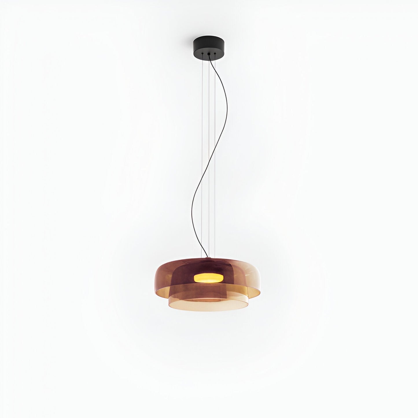Raki – Nordischer Himmel Glas Pendelleuchte