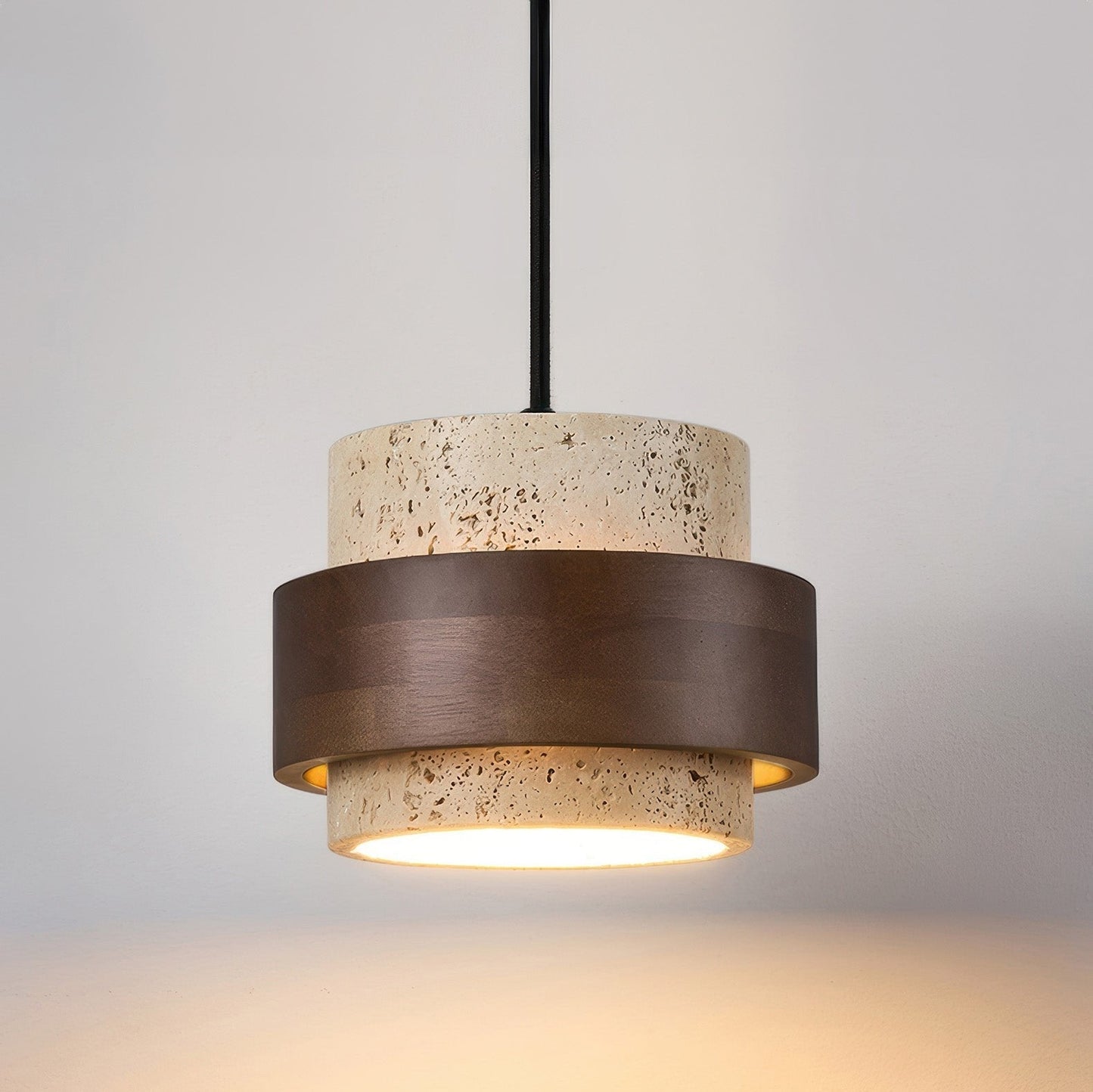 Nakoa – Wabi-Sabi Hängelampe mit Retro-Steinen