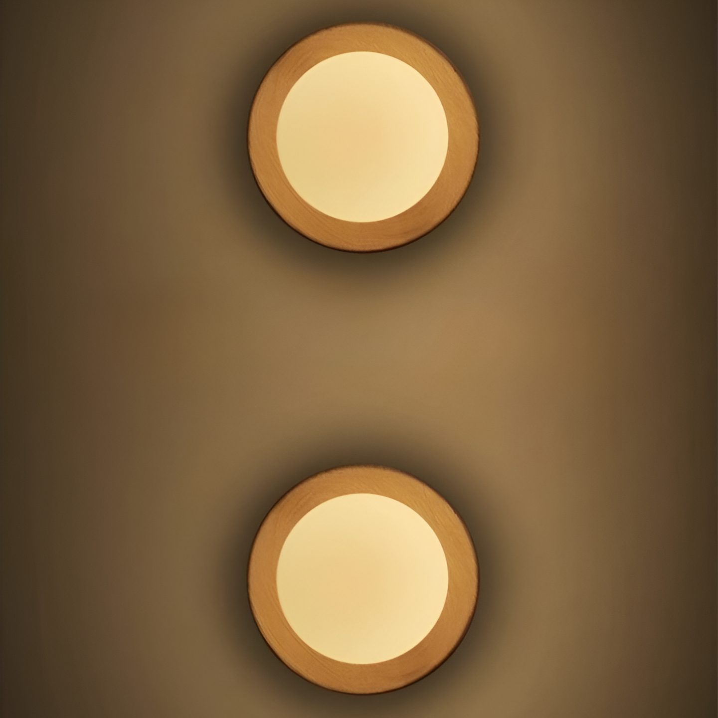 Miley – Nordische Tangyuan Holz-Wandlampe
