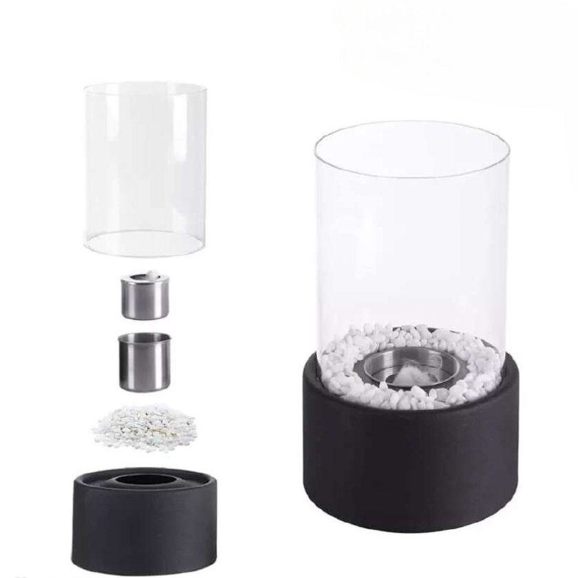 Lumea – Tragbare Glas-Tischfeuerlampe