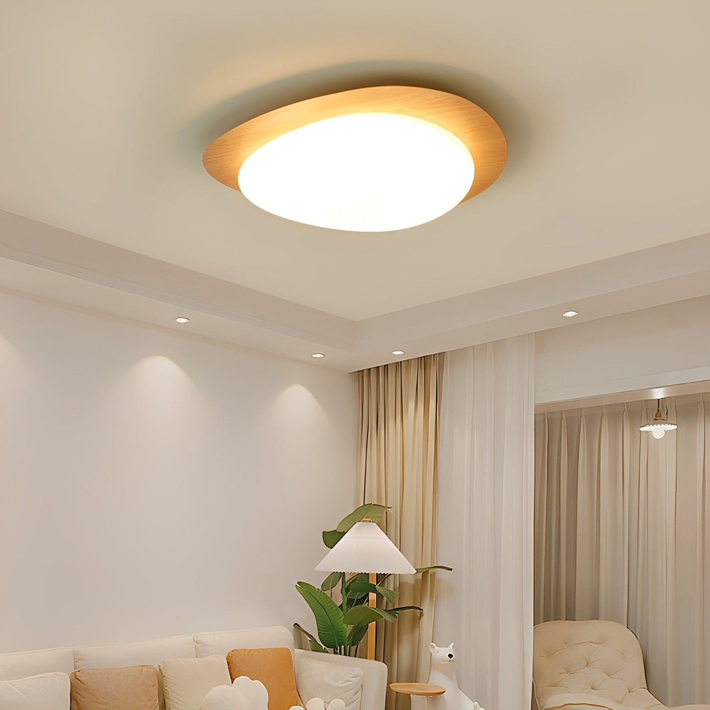 Lumin – Chinesische Deckenlampe mit Augenschutz