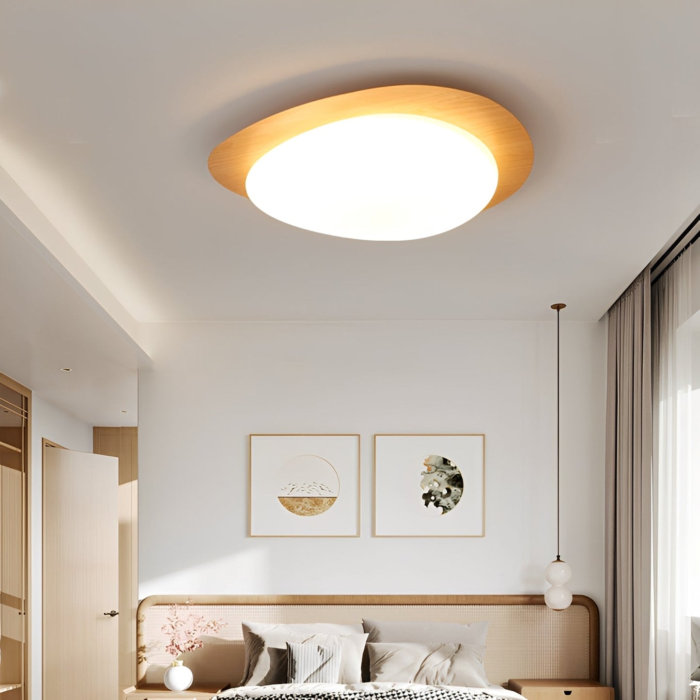 Lumin – Chinesische Deckenlampe mit Augenschutz
