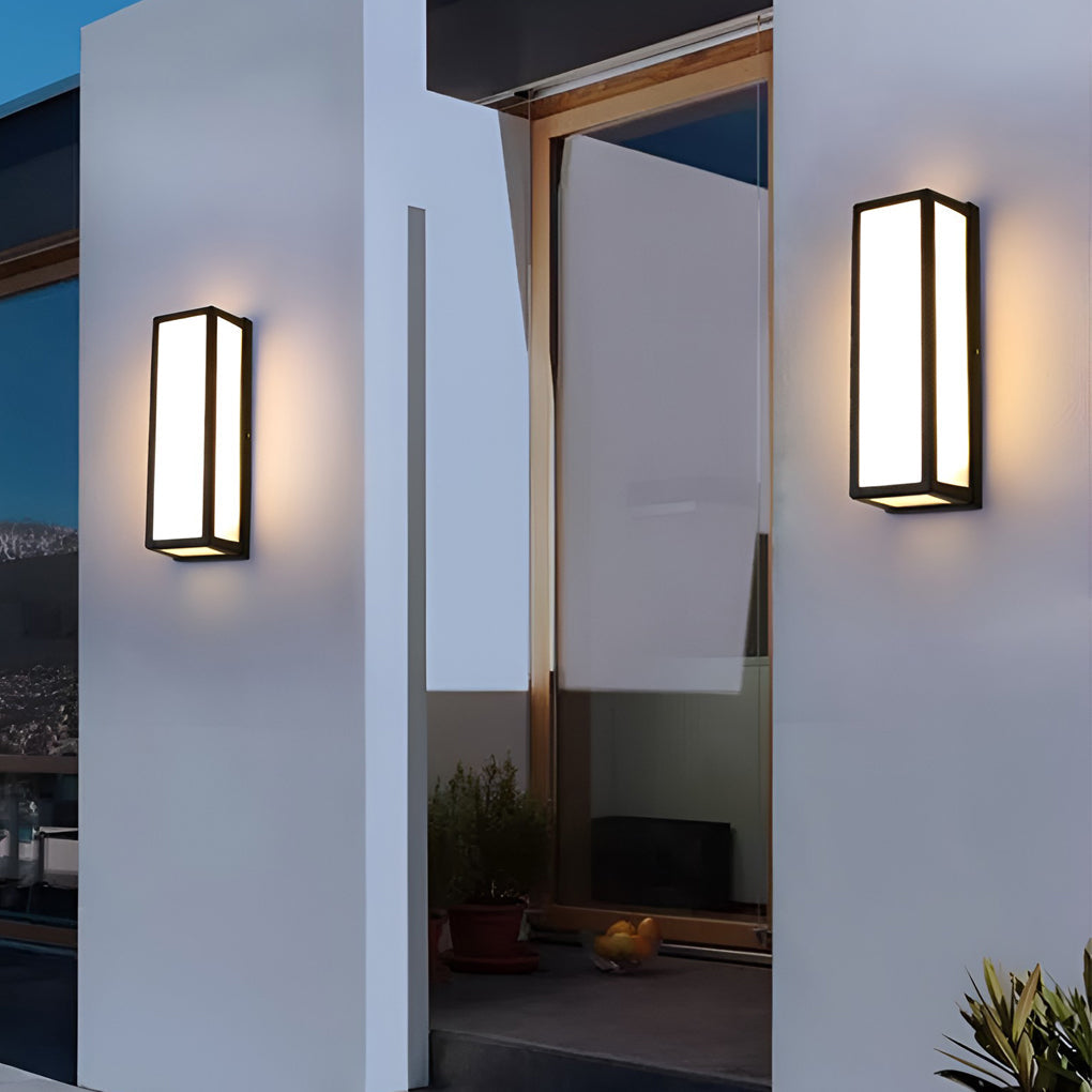 Sakura – Rechteckige LED-Wandleuchte