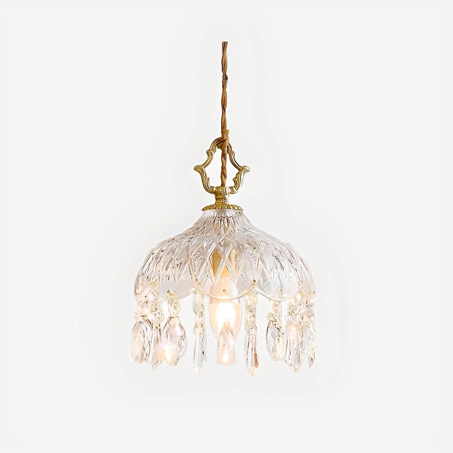Eloisa – Französische Vintage-Kristalllampe