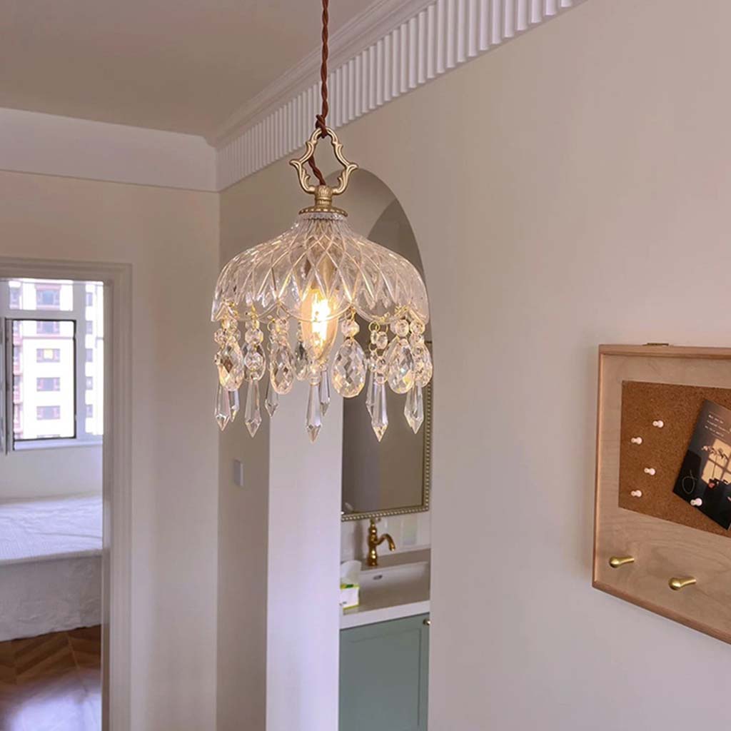 Eloisa – Französische Vintage-Kristalllampe