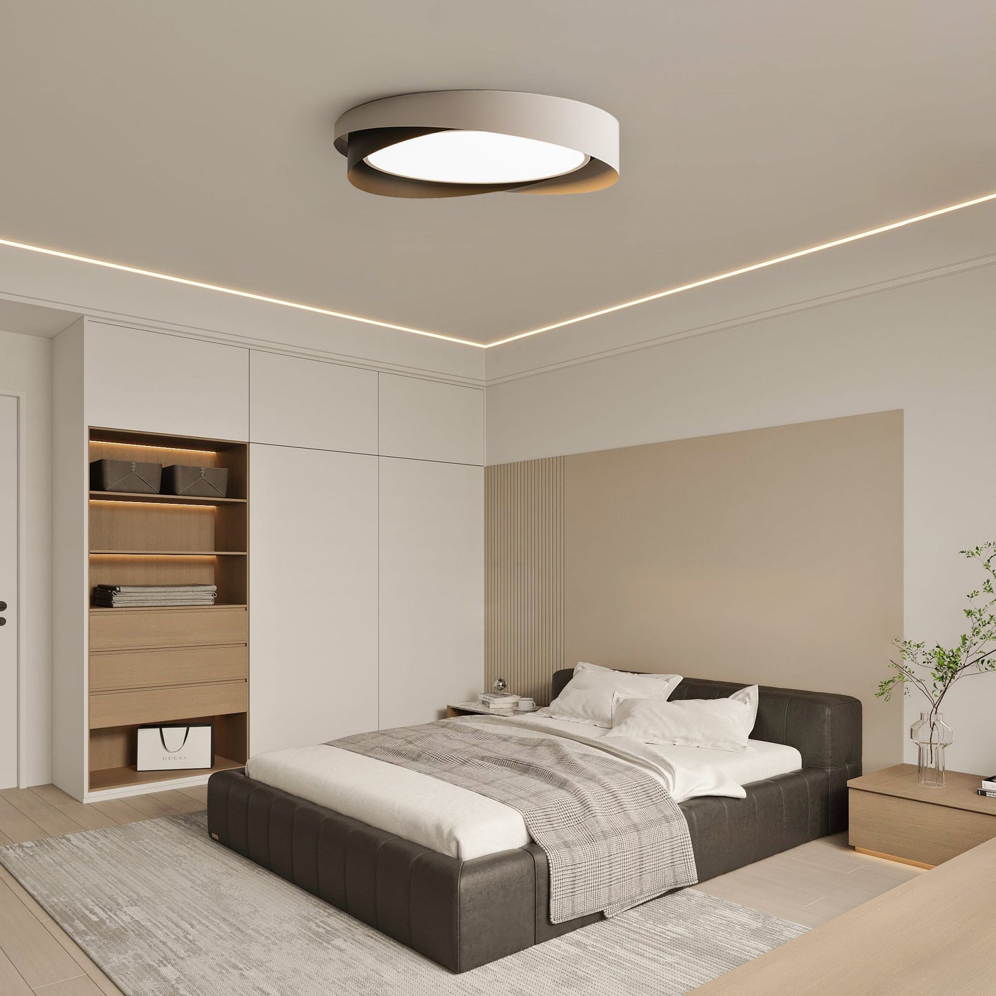 QuinnLicht – Stilvolle Designer-Deckenleuchte mit sanftem Ambiente
