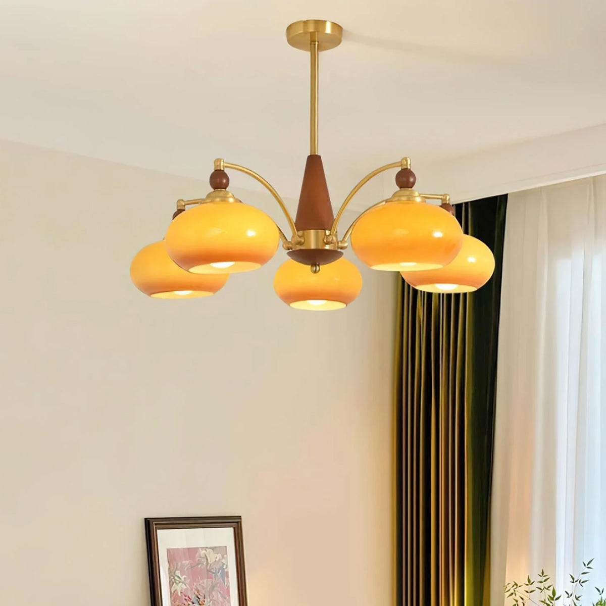 Calliope – Vintage-Kronleuchter mit altem Charme