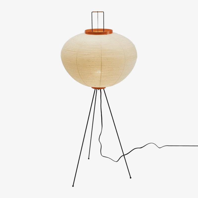 Noa – Stehlampe aus Reispapier: Schlichte Ruhe als Licht