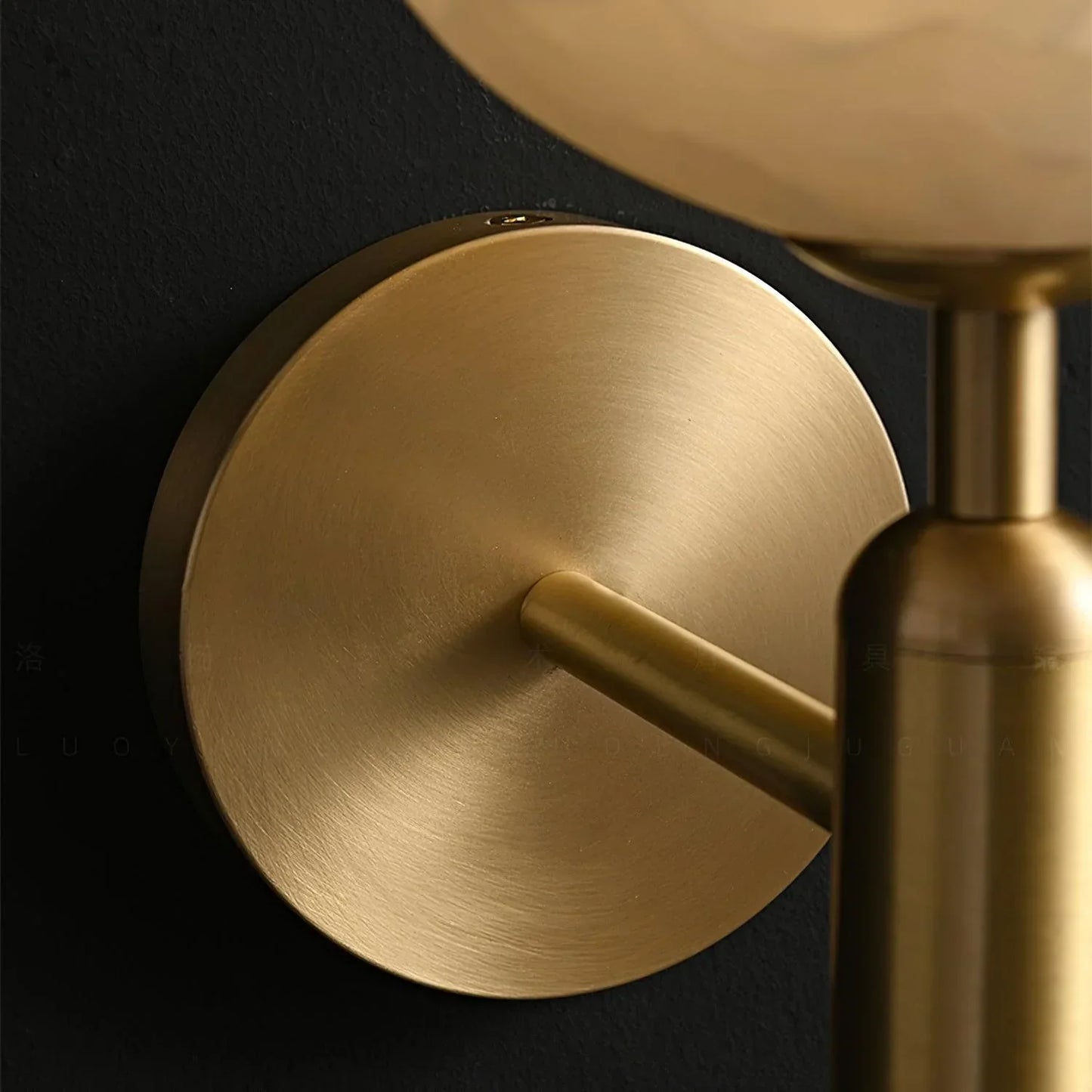 Aurora – Kupfer-Marmor Wandlampe
