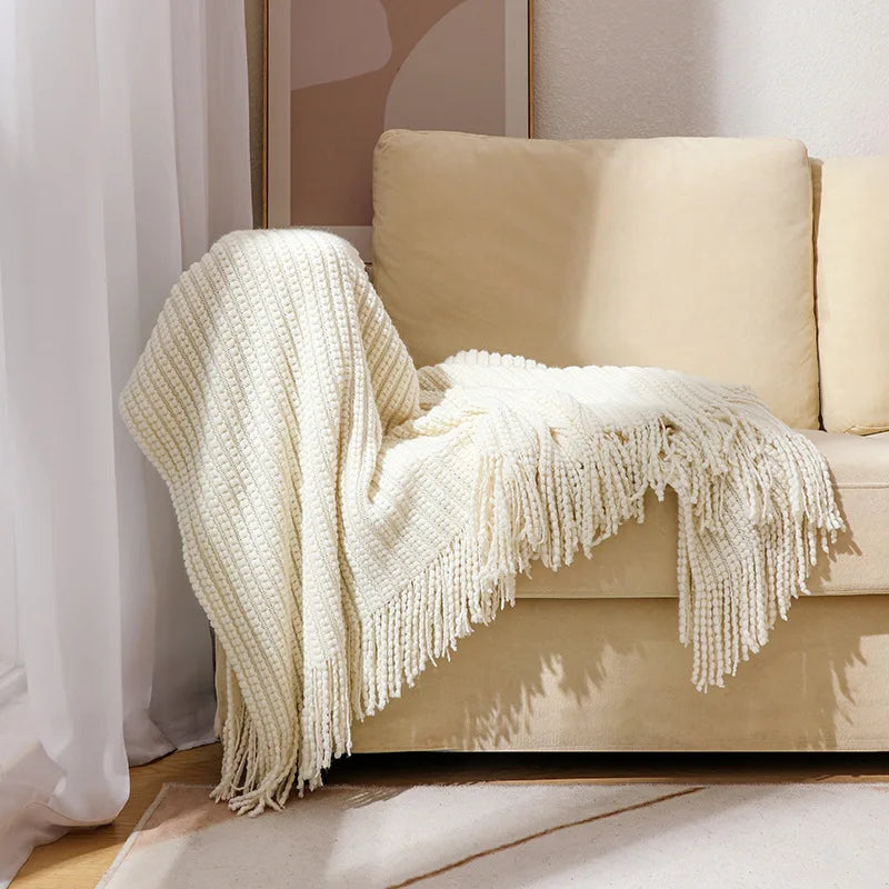 Amaya – Weiche Decke für Sofa & Büro