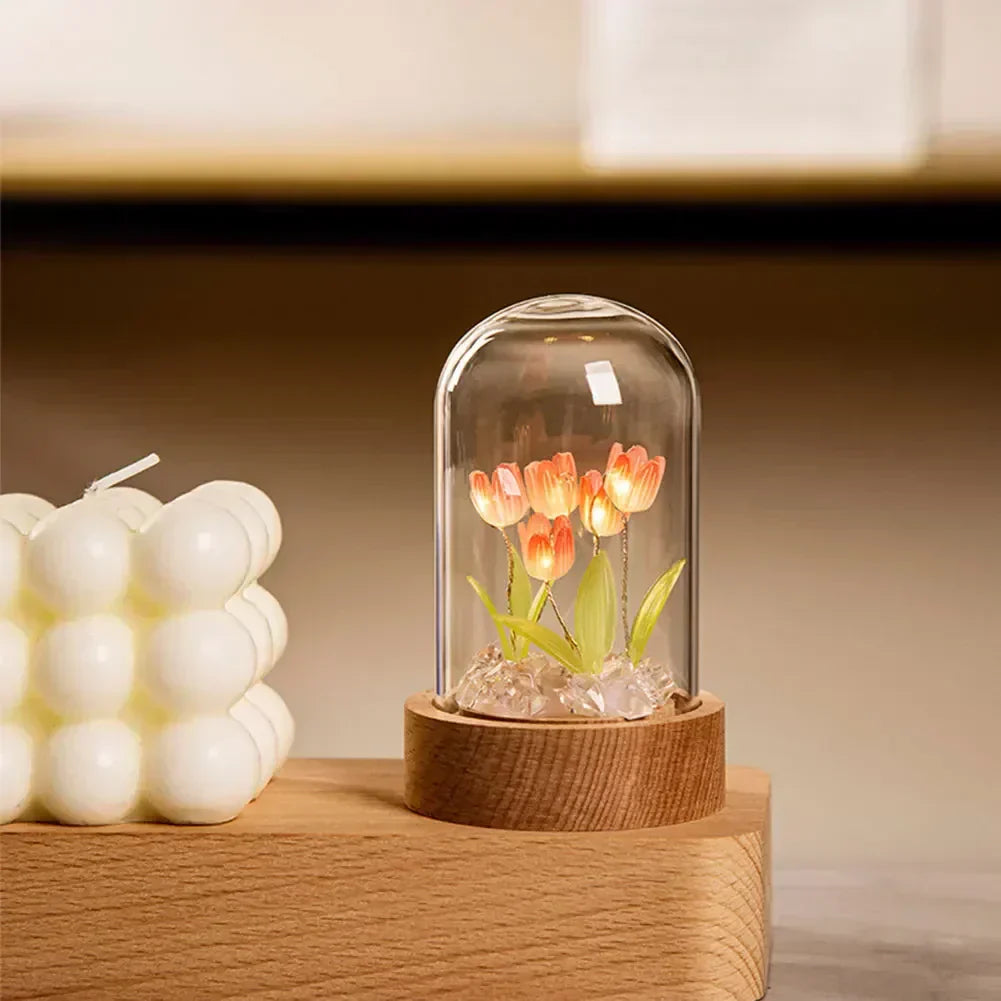 Amira – Handgemachte Tulpen Nachtlicht