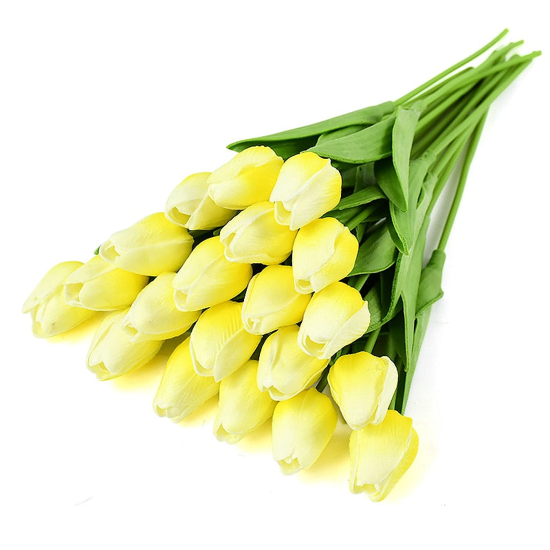 Künstliche Tulpensträuße in realistischer Optik
