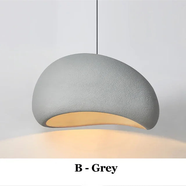 ZenForm – Minimalistische Hängelampe im zeitlosen Wabi-Sabi Design