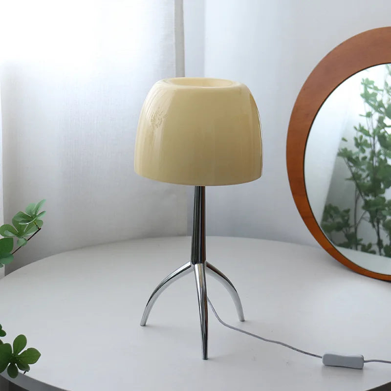 Antike Retro Kupfer Tischlampe