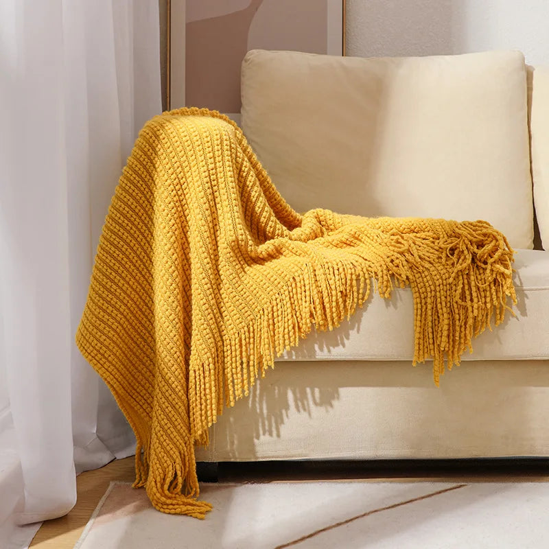 Amaya – Weiche Decke für Sofa & Büro