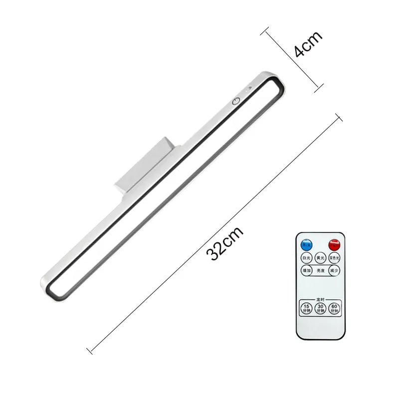 MagnetoDesk – Wiederaufladbare Schreibtischlampe mit Touch-Steuerung