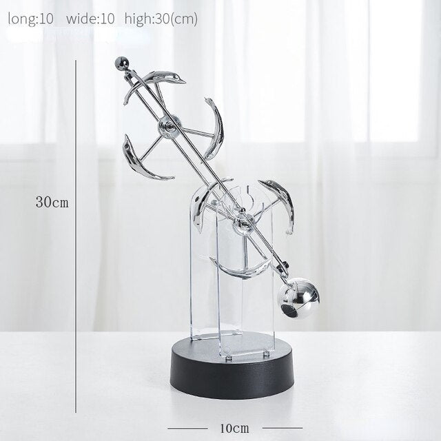 MotionLoop – Rotierendes Pendel-Ornament fürs Büro