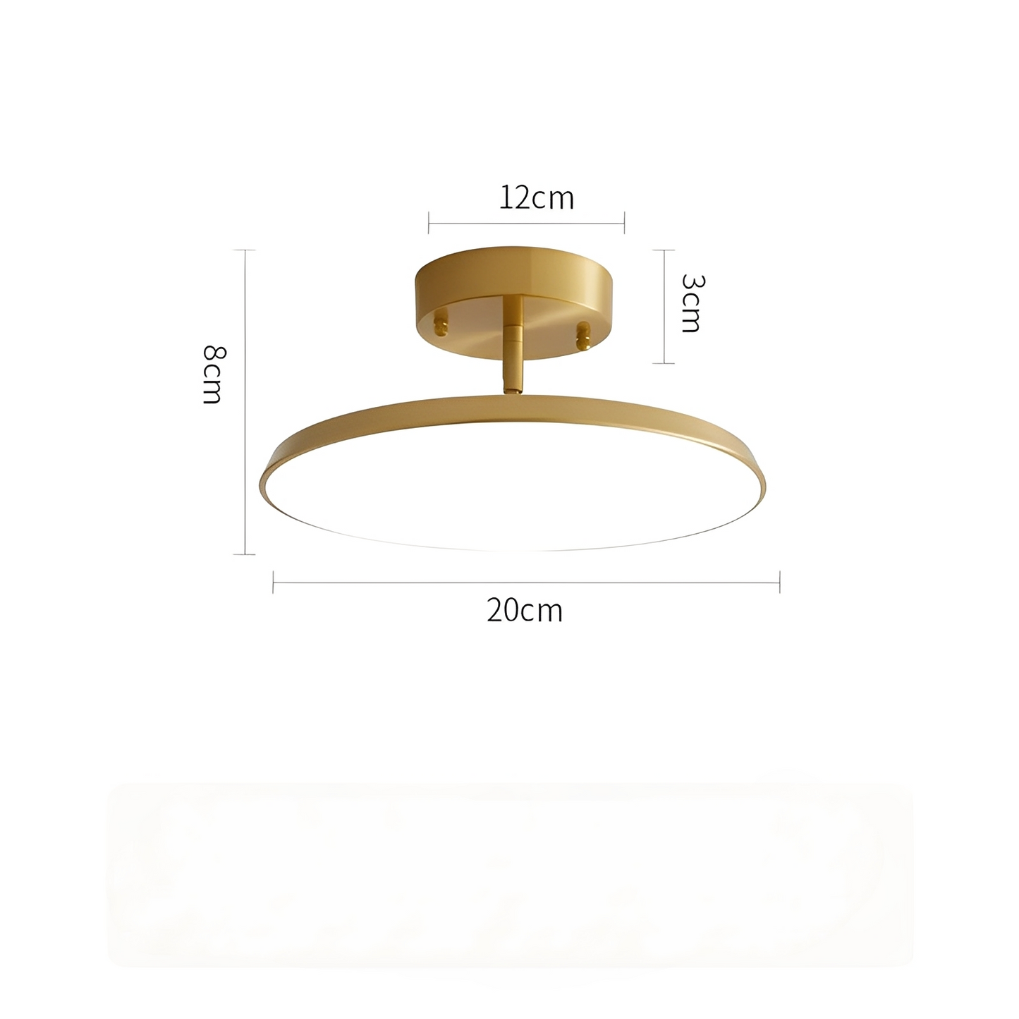 Niko – Zeitgemäße Drehbare Deckenleuchte