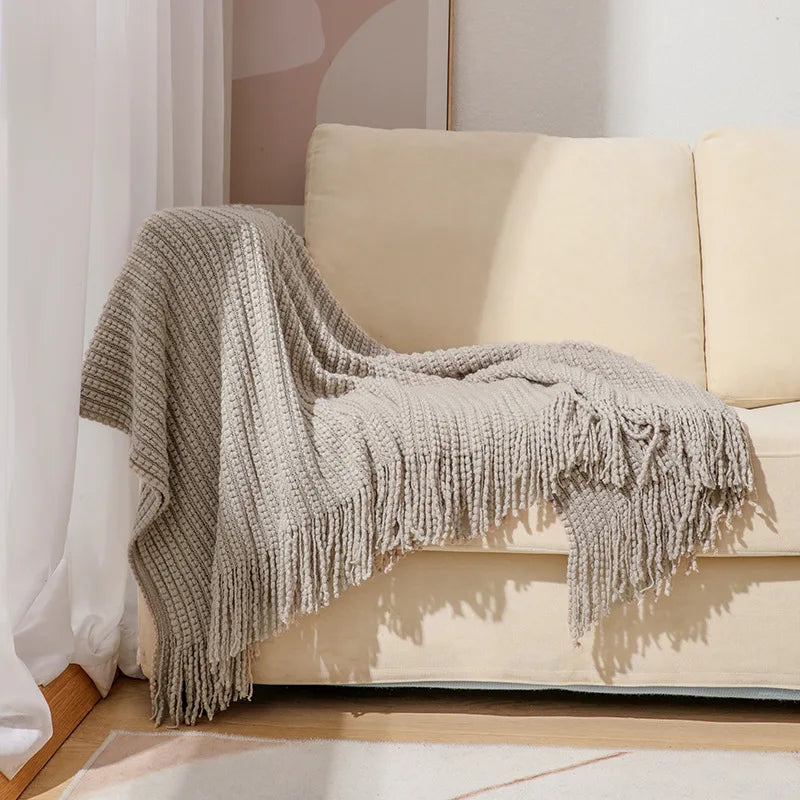 Amaya – Weiche Decke für Sofa & Büro