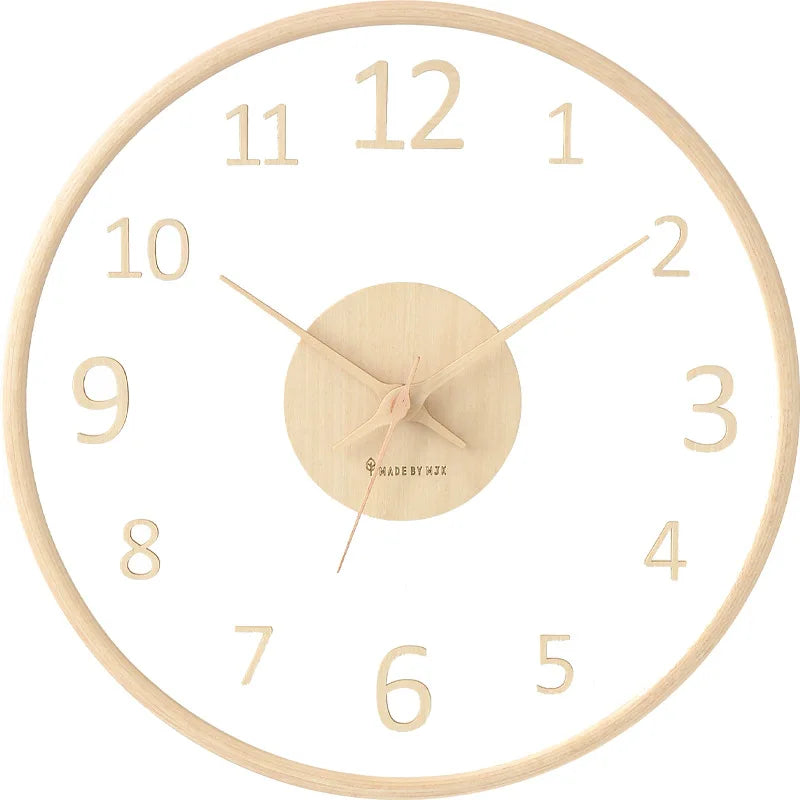 Claria – Klare Designer-Wanduhr