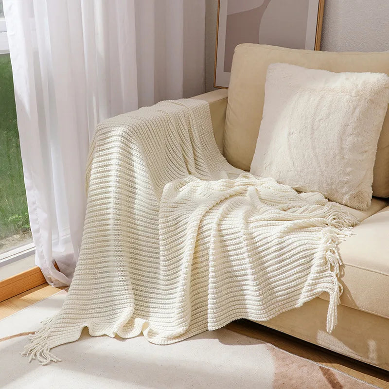 Amaya – Weiche Decke für Sofa & Büro