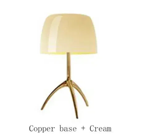 Antike Retro Kupfer Tischlampe