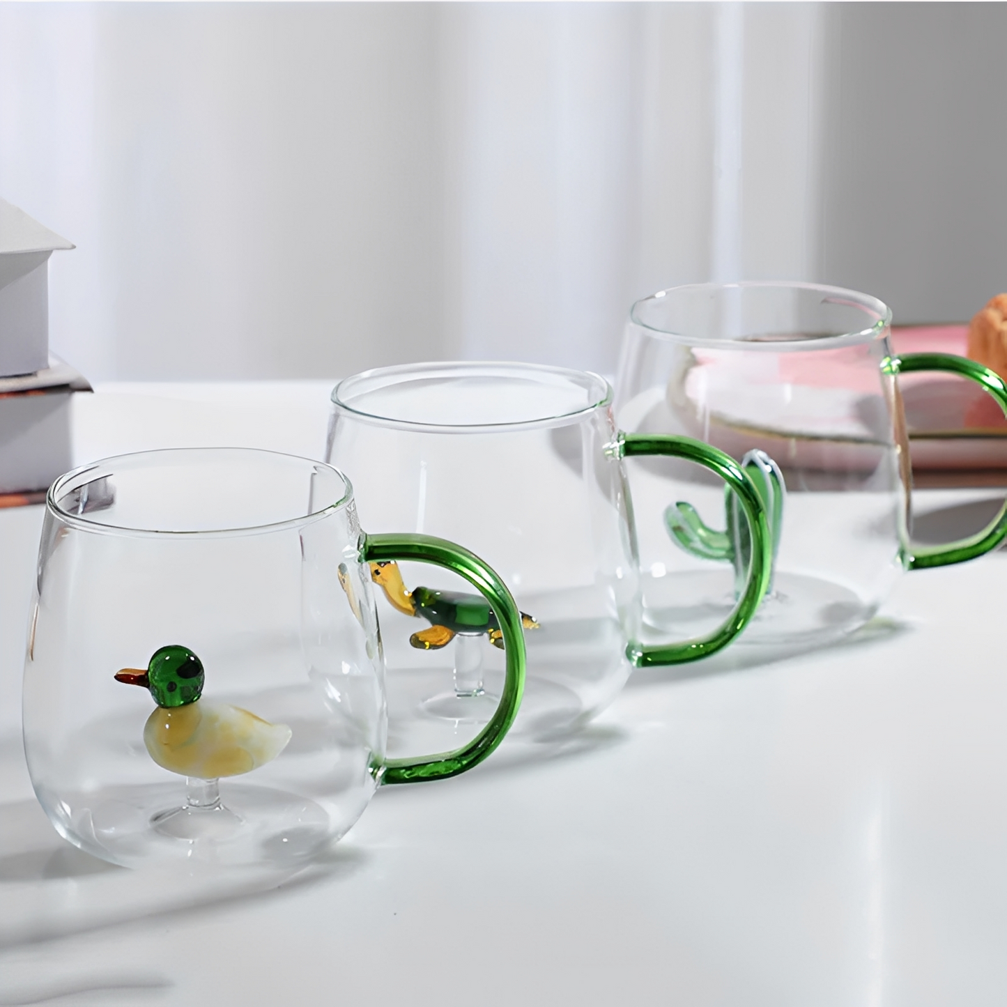 Cupie – Kreativer Cartoon-Glasbecher