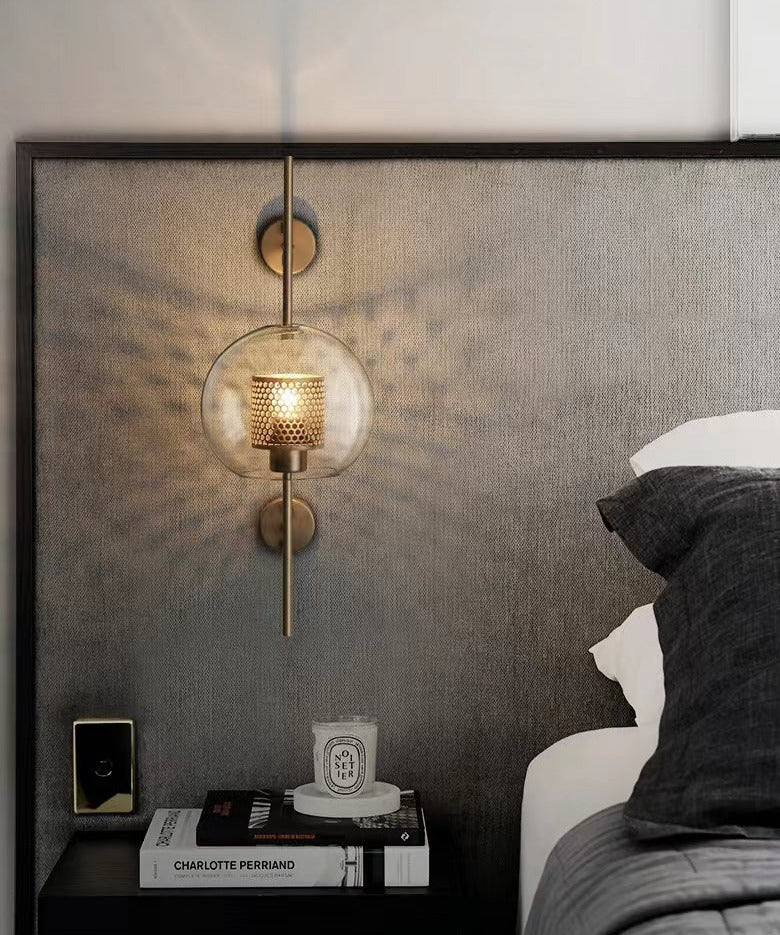 Thatcher - Moderner Wandleuchter mit Wabenstruktur-Lichtdesign