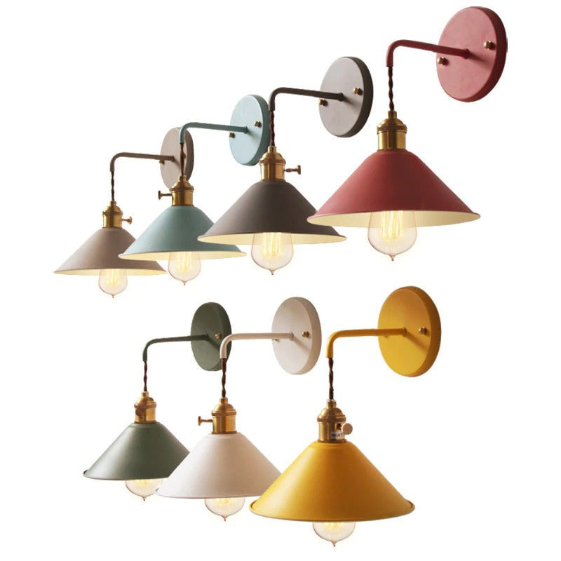 Geen - Farbige Vintage-Wandlampen