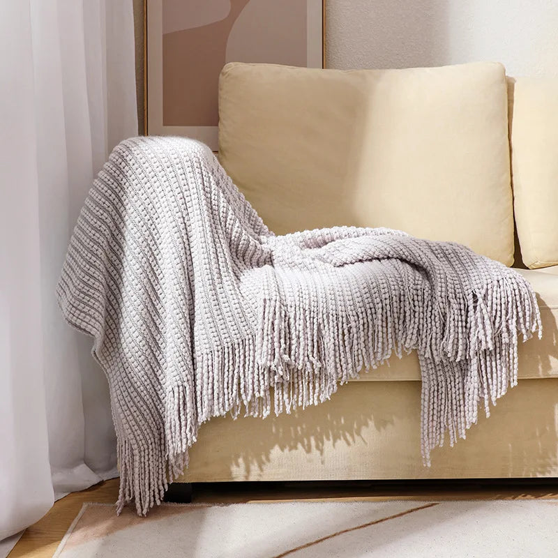 Amaya – Weiche Decke für Sofa & Büro