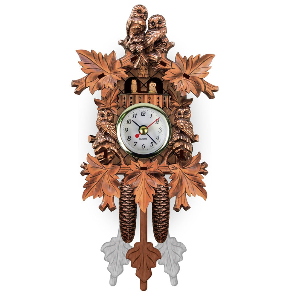 CuckooRetro – Nostalgische Kuckucksuhr im Vintage-Design