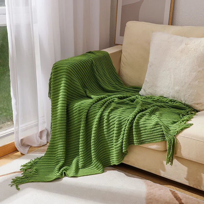 Amaya – Weiche Decke für Sofa & Büro