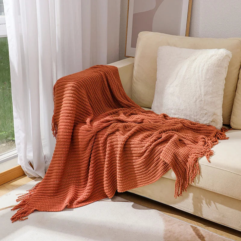 Amaya – Weiche Decke für Sofa & Büro