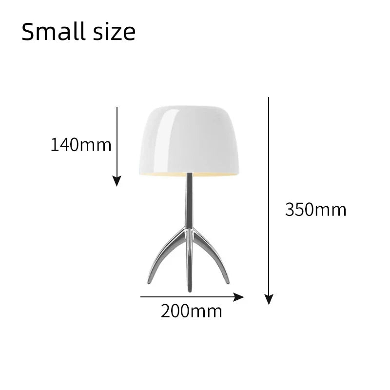 Antike Retro Kupfer Tischlampe